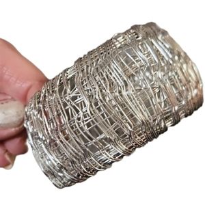 Wire adjustable cuff bracelet
